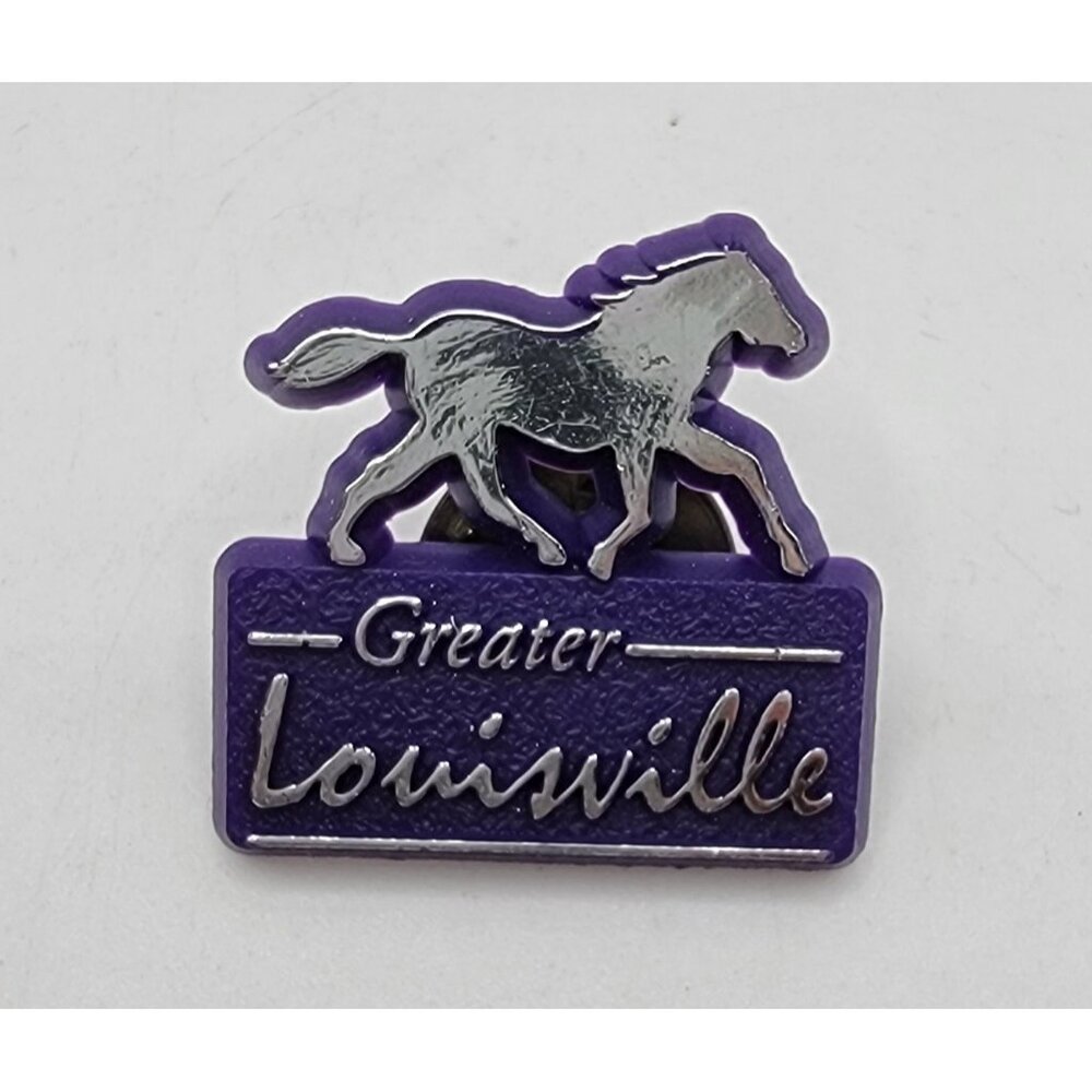 Louisville‎ Horse Pin Racehorse Racing Kentucky Lapel Pin